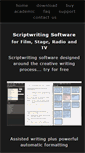 Mobile Screenshot of practicalscriptwriter.co.uk