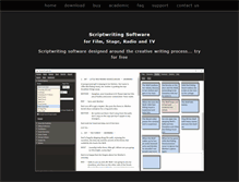 Tablet Screenshot of practicalscriptwriter.co.uk